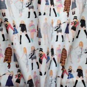 Taylor Swift Tour Outfits Cotton Fabric